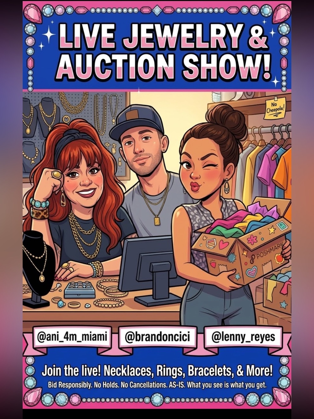 🎉💎 LIVE JEWELRY SALE !!! 💎🎉